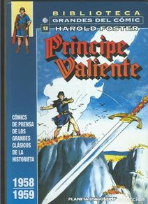 Comics: Planeta: Biblioteca Grandes del Comic: Principe Valiente numero 13 (1958-1959) - Harold Foster